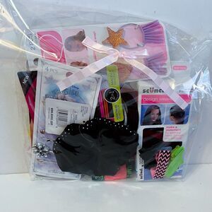 Huge Hair Accessory Lot Elsa Frozen Hair Pins Neon Yellow Purple Extension